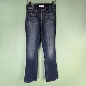 BKE Womens 26 Parker High Rise Tailored Bootcut Stretch Traditional Fit Jean